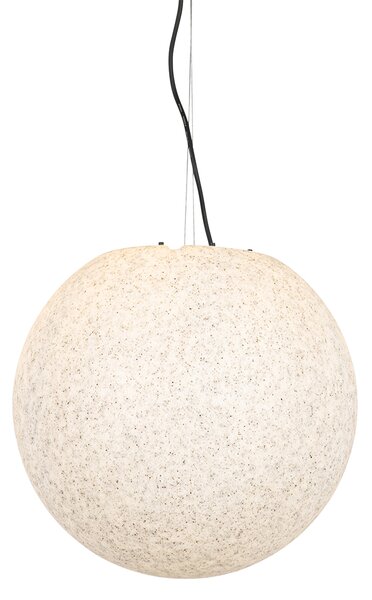 Inteligentné vonkajšie svietidlo sivé 45 cm IP65 vrátane LED - Nura
