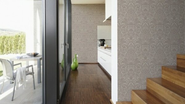 A.S. Création | Vliesová tapeta na stenu Luxury Wallpaper 30545-2 | 0,52 x 10 05 m | hnedá, metalická