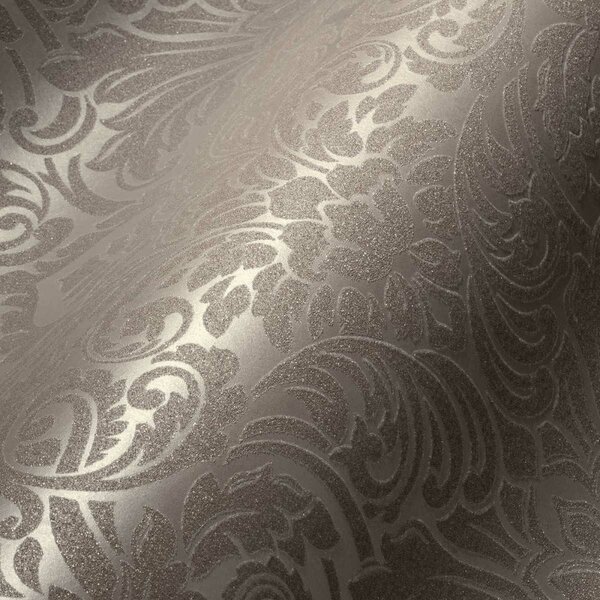 A.S. Création | Vliesová tapeta na stenu Luxury Wallpaper 30545-2 | 0,52 x 10 05 m | hnedá, metalická