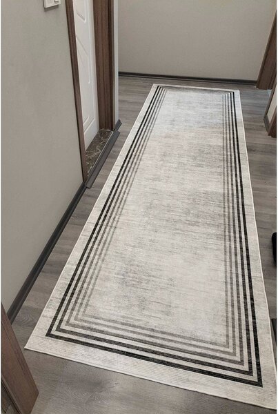 Krémovobiely prateľný behúň 80x200 cm Simpio – Vitaus