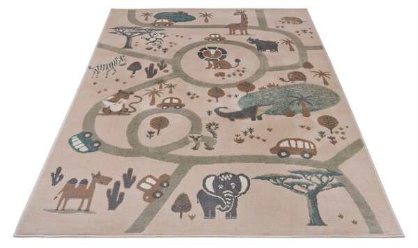 Béžový detský koberec 160x235 cm Animal Park – Hanse Home