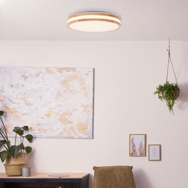 Brilliant - LED stropné svietidlo LASKOS LED/22W/230V pr. 38 cm gumovník