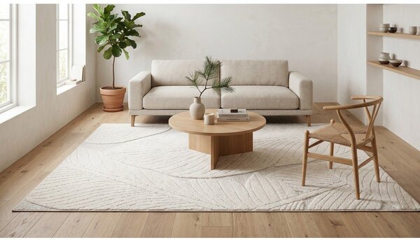 Krémovobiely koberec 120x170 cm Lamina – ESTE