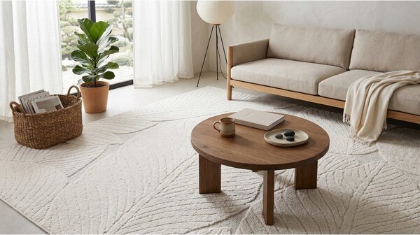Krémovobiely koberec 120x170 cm Lamina – ESTE