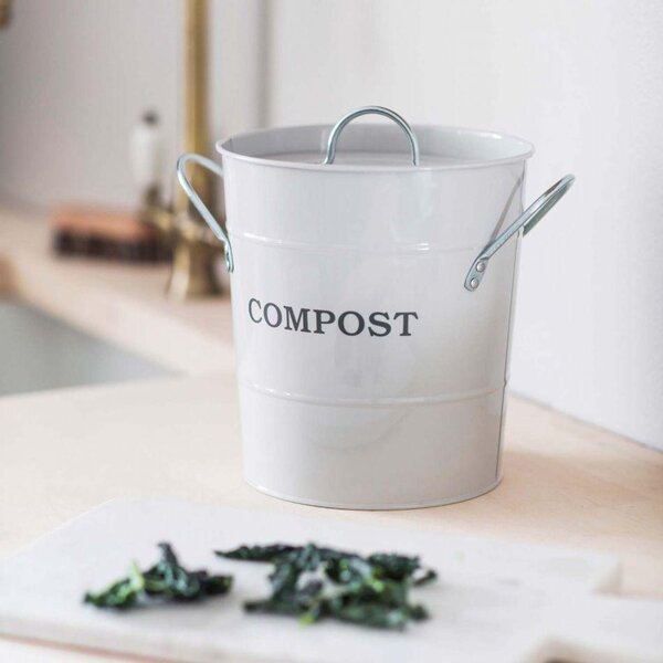 Vedro na kompost Chalk 3,5 l
