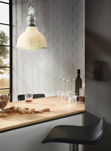 Eglo 49172 - Luster na reťazi GRANTHAM 1xE27/60W/230V