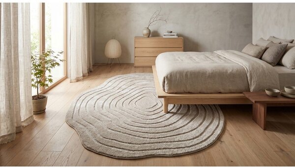 Béžový koberec 160x230 cm Pebble – ESTE