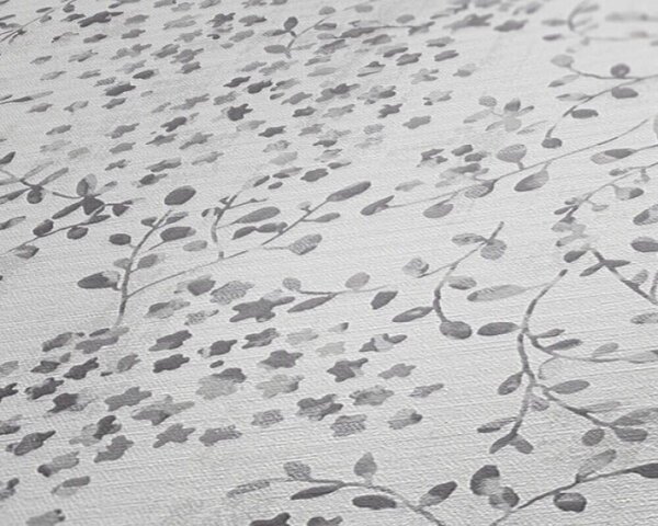 A.S. Création | Vliesová tapeta na stenu PintWalls 39747-4 0,53 x 10,05 m | šedá, krémová, metalická