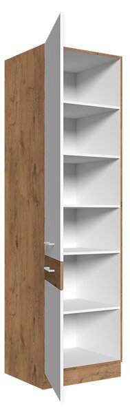 Mirjan24 Kuchynská skrinka Woodline 60 DK-210 2F, Farby: dub lancelot / matera 5902928842968
