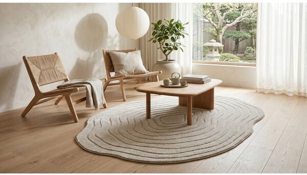 Béžový koberec 160x230 cm Pebble – ESTE