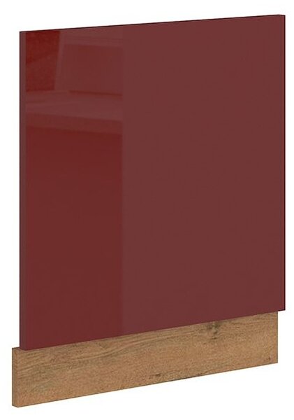Mirjan24 Front umývačky riadu Woodline ZM 570 x 596, Farby: dub lancelot / biely lesk 5902928821086