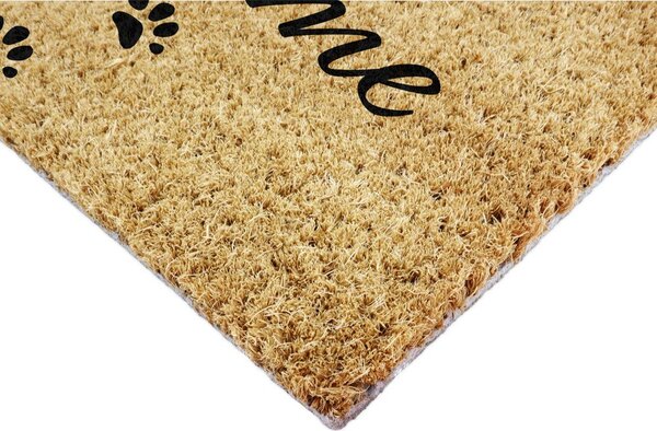 Rohožka z kokosového vlákna 60x90 cm Welcome Paws – Artsy Doormats