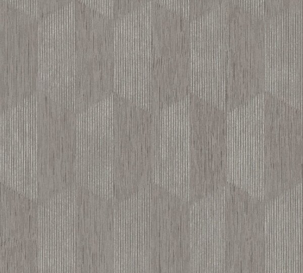 A.S. Création | Vliesová tapeta na stenu Geo Effect 38592-3 | 0,53 x 10,05 m | šedá