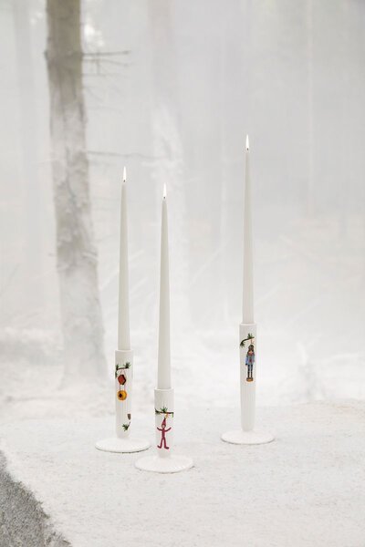 Porcelánový svietnik Hammershøi Christmas 21 cm