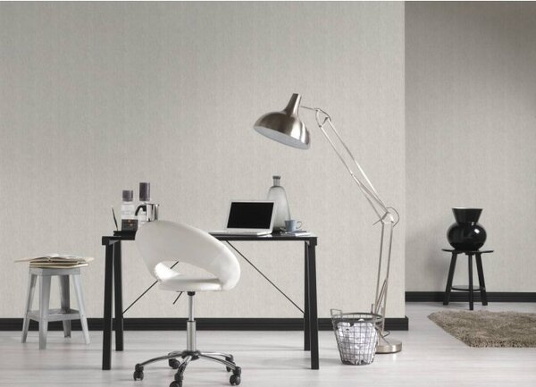 A.S. Création | Vliesová tapeta na stenu Absolutly Chic 36976-5 | 0,53 x 10,05 m | šedá, biela