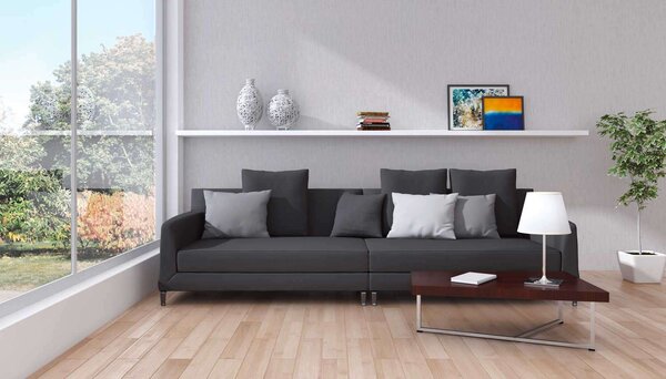 A.S. Création | Vliesová tapeta na stenu Titanium 3 38205-5 | 0,53 x 10,05 m | šedá