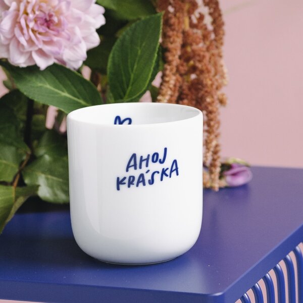 Porcelánový hrnček Ahoj Kráska 270 ml (SK)