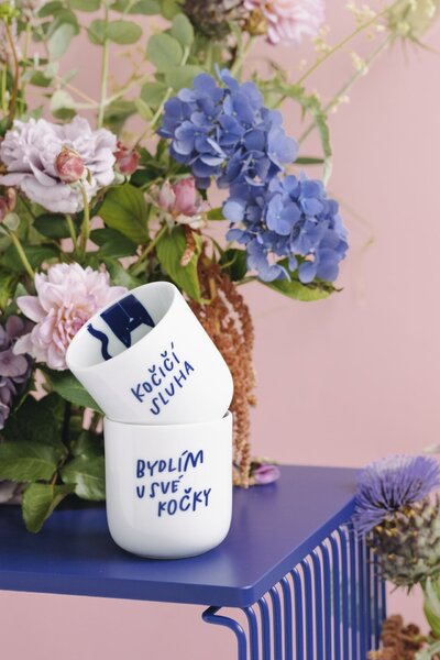 Porcelánový hrnček Ahoj Krásko 270 ml
