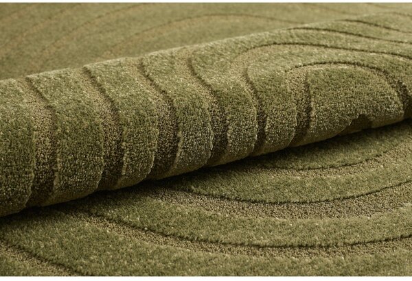 Tmavozelený koberec 160x230 cm Pebble – ESTE
