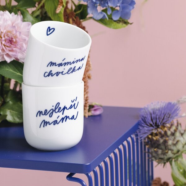 Porcelánový hrnček Nejlepší máma 270 ml