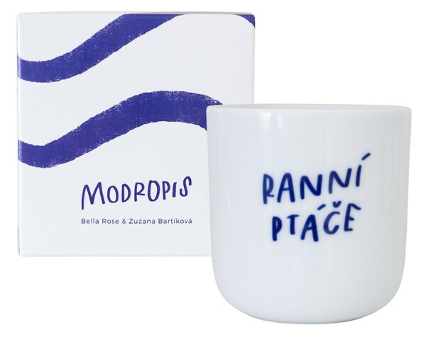 Porcelánový hrnček Ranní ptáče 270 ml