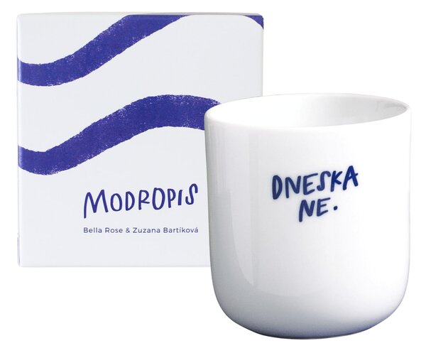 Porcelánový hrnček Dneska NE. 270 ml