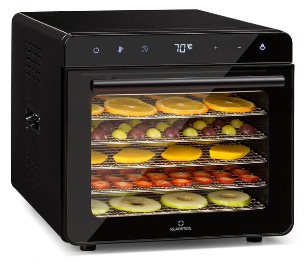 Klarstein Shaftesbury, automatická sušička potravín, 700 W, 35-85°C, časovač, digitálny dotykový displej