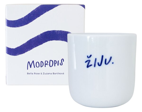 Porcelánový hrnček Žiju 270 ml