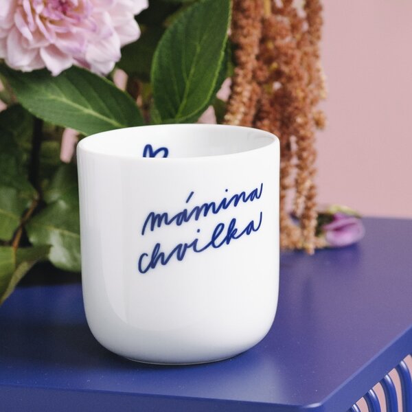 Porcelánový hrnček Mámina chvilka 270 ml