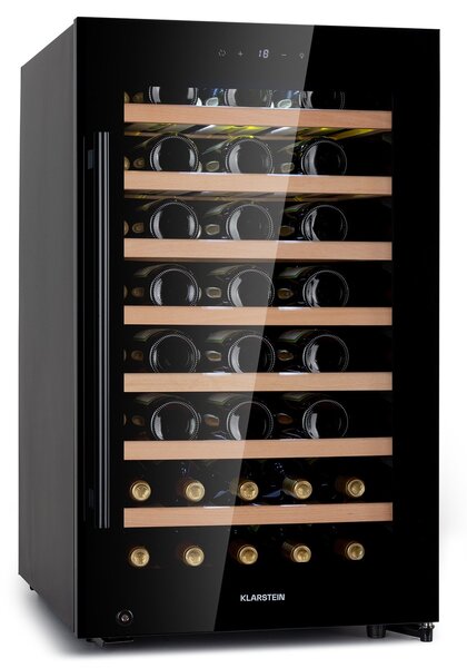 Klarstein Barossa 50 Uno, vinotéka, 120 l, 52 fliaš, 1 zóna, dotykový displej