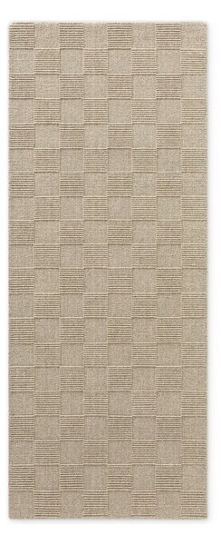 Béžový ručne tkaný vlnený behúň 80x200 cm Scala – Villeroy&Boch