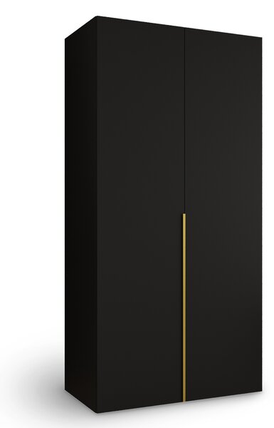 Skriňa Alicante 1 100x202x52 - čierna