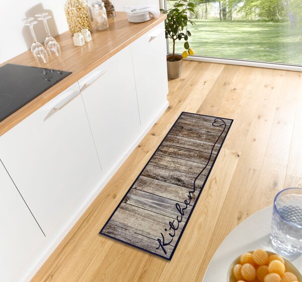 Hanse Home, Behúň Cook & Clean 105390 Brown Taupe, 50x150, hnedá, kuchyňa