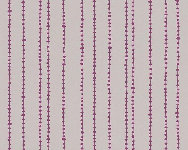 A.S. Création | Vliesová tapeta na stenu Esprit 30285-4 | 0,53 x 10,05 m | fialová, béžová