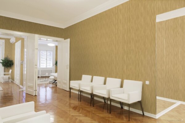 A.S. Création | Vliesová tapeta na stenu Versace 93590-3 | 0,70 x 10,05 m | zlatá