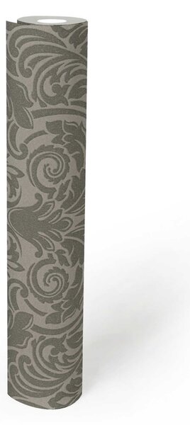 A.S. Création | Vliesová tapeta na stenu Luxury Wallpaper 30545-3 | 0,52 x 10 05 m | šedá, metalická