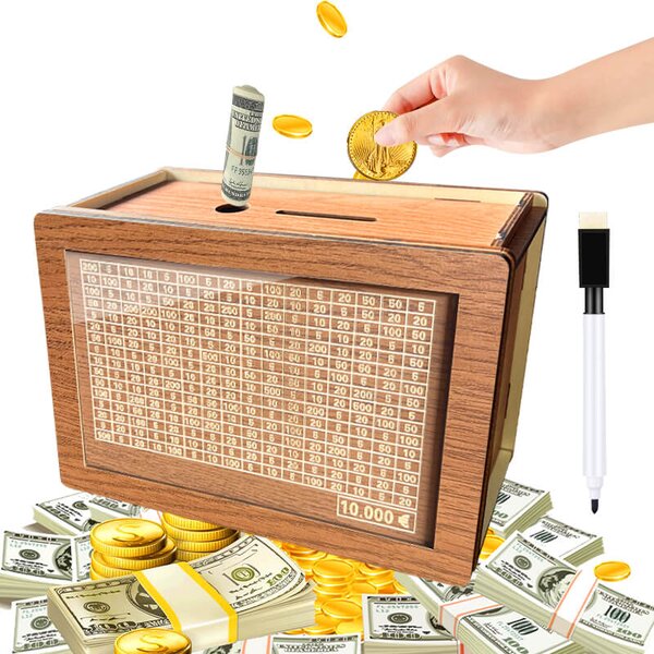 Pokladnička na šetrenie peňazí 1000€
