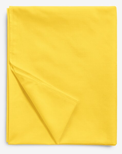 Goldea bavlnená plachta - žltá 140 x 240 cm