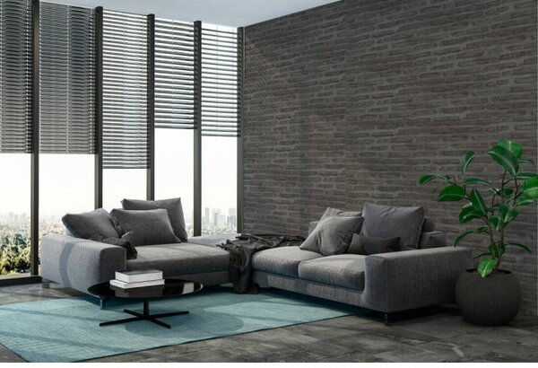 A.S. Création | Vliesová tapeta na stenu New Walls 37422-3 | 0,53 x 10,05 m | čierna, šedá
