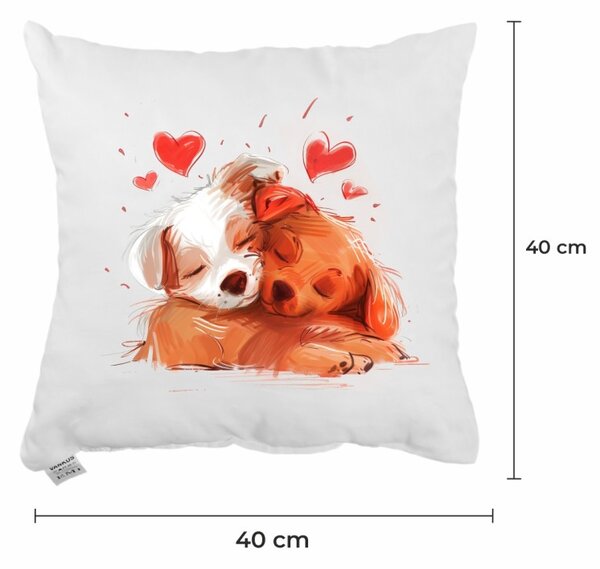 Dekoratívny vankúš Puppy Love 40x40 cm EMI
