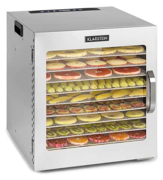 Klarstein Captain Jerky 110, sušička potravín, 1000 W, 30-90 °C, 24-hod. časovač, nehrdzavejúca oceľ