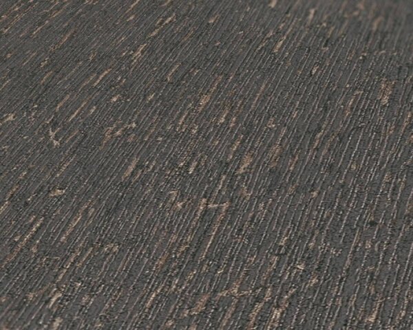 A.S. Création | Vliesová tapeta na stenu Smart Surfaces 39562-6 | 0,53 x 10,05 m | šedá, hnedá, metalická