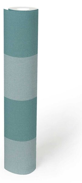 A.S. Création | Vliesová tapeta na stenu Pure Elegance 3979-28 | 0,53 x 10,05 m | tyrkysová, vining ivy, modrá, zelená