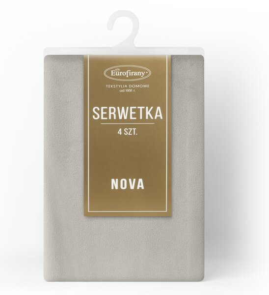 SADA 4 KS PRESTIERANIE NA STÔL MELINDA 40X30 CM STRIEBORNÁ
