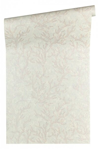 A.S. Création | Vliesová tapeta na stenu Versace 34497-4 | 0,70 x 10,05 m | fialová, metalická, šedá