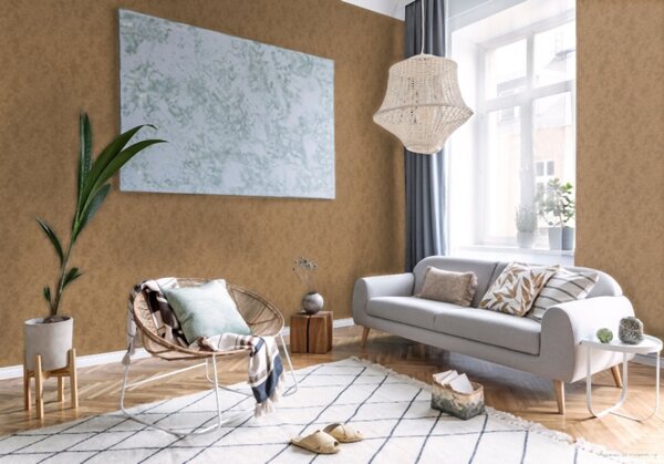 A.S. Création | Vliesová tapeta na stenu Versace 34903-6 | 0,70 x 10,05 m | hnedá, metalická