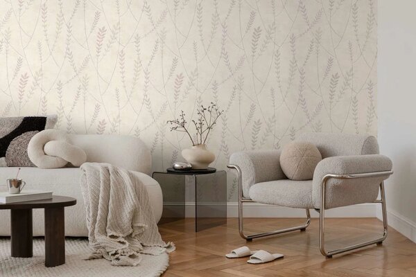 A.S. Création | Vliesová tapeta na stenu Nordic Feeling 79146-4 | 0,53 x 10,05 m | sivá