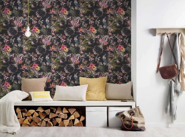 A.S. Création | Vliesová tapeta na stenu Dream Flowery 38178-1 | 0,53 x 10,05 m | viacfarebná