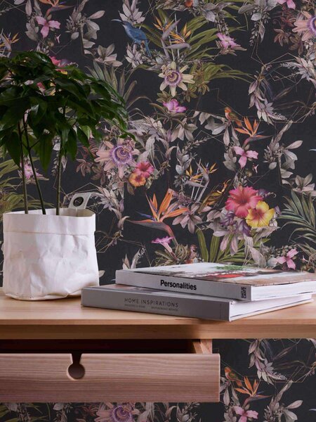 A.S. Création | Vliesová tapeta na stenu Dream Flowery 38178-1 | 0,53 x 10,05 m | viacfarebná