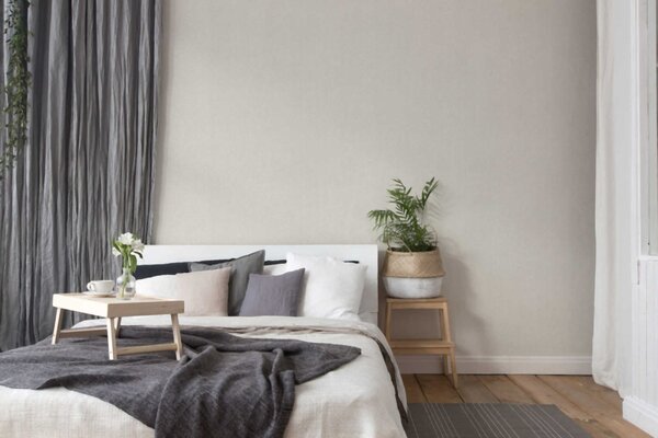 A.S. Création | Vliesová tapeta na stenu Hygge 2 38613-3 | 0,53 x 10,05 m | šedá